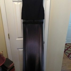 Black and Silver formal dress
